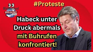Habeck erntet erneut Buhrufe  Proteste begleiten ihn auch in Nürnberg