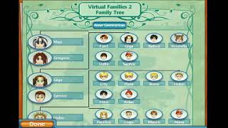Virtual Families 2 Family Tree