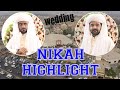 Ahmed ali  nikah highlight