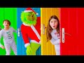 사탕과 초콜릿 아드리아나 재미있는 아이들을위한 이야기 Adriana and magical door on Christmas adventures for kids