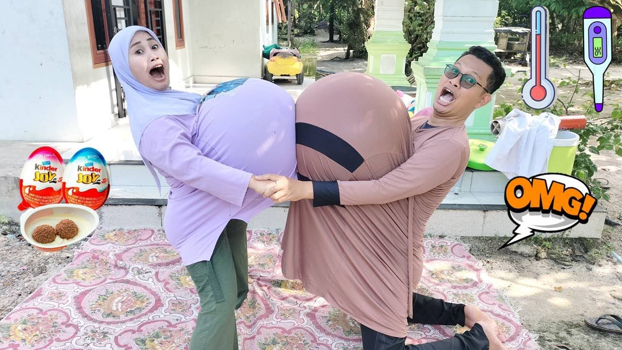 Drama Lucu 😂😍😘 Ibu Hamil Melahirkan Bersama Dokter Hamil