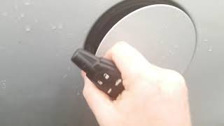 Saab 93 Fuel Cap Stuck / Will Not Open - Manual Fix