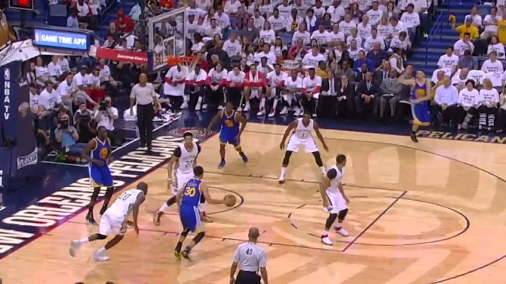 Stephen Curry's Behind The Head Pass || Warriors vs Pelicans || HD