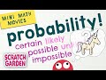 Probability  mini math movies  scratch garden