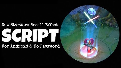 New StarWars Recall Script | Patch  Next 2.0 | No Password | Early Access | Gaby Official.