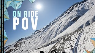🇦🇿 | I Can See Russia From Here! | Shahdag Coaster | On-Ride POV