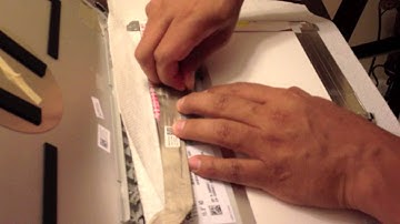 How to replace laptop screen Dell XPS 15 L502X