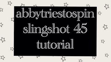 Flag Lasso/Slingshot 45 Toss Tutorial