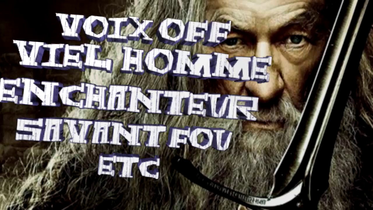 enregistrer une voix de Vieux - vieil homme de type Dumbledore