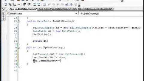 دورة في الـ ASP.Net - شرح شامل لأداة الـ GridView في الـ Asp.Net و طريقة التعامل معها