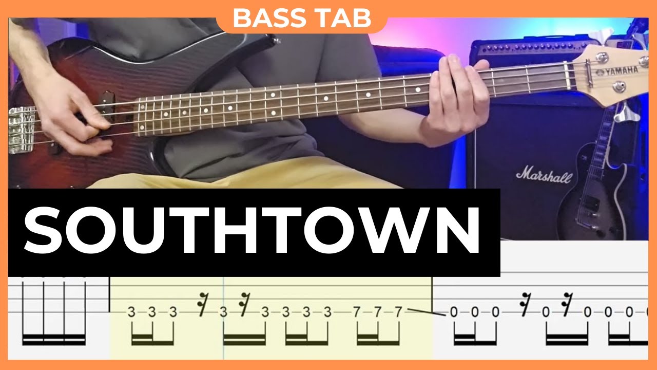 P.O.D. - Southtown - Bass Tab | Lesson | Cover | Tutorial