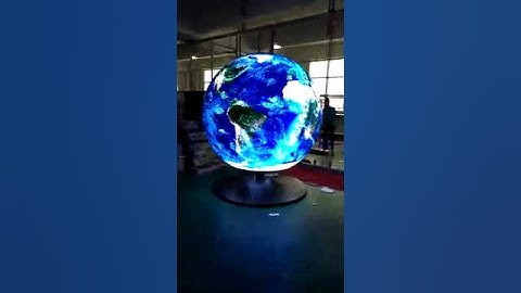 Intelligent led ball display Colorful the  world #led #videowall #ledscreen #DooH #outdoor