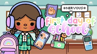 My First Day Of College I Got Detention Voiced Toca Life World 