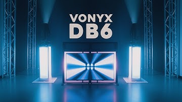 Vonyx DB6 Foldable DJ-Booth System Pro with TV Bracket