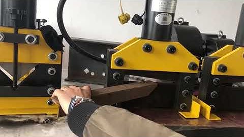 busbar cutting machine