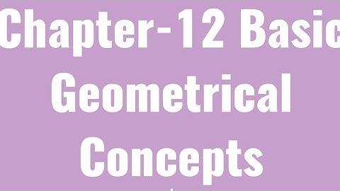 Class - 4 Ch - 12 Basic Geometrical Concepts Ex- 12 B