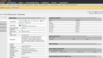 SolarWinds Network Performance Monitor Guided Tour