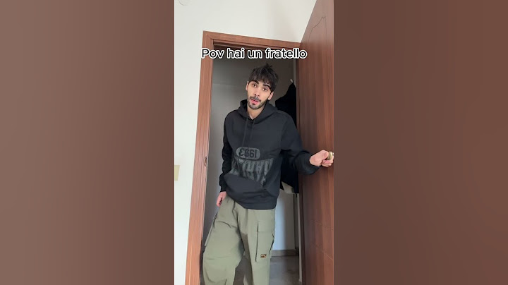 POV HAI UN FRATELLO 👯