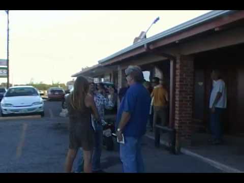 Bobby Whitlock & Coco Carmel With Fans Outside Sax...