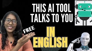 This AI ROBOT talks to you in English| Your ? English speaking partner.