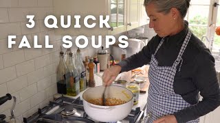 Make 3 Cozy Fall Soups in 30 Minutes or Less