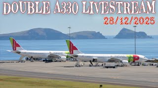 Download Lagu LIVE DOUBLE A332 IN MADEIRA AIRPORT/ LPMA MP3