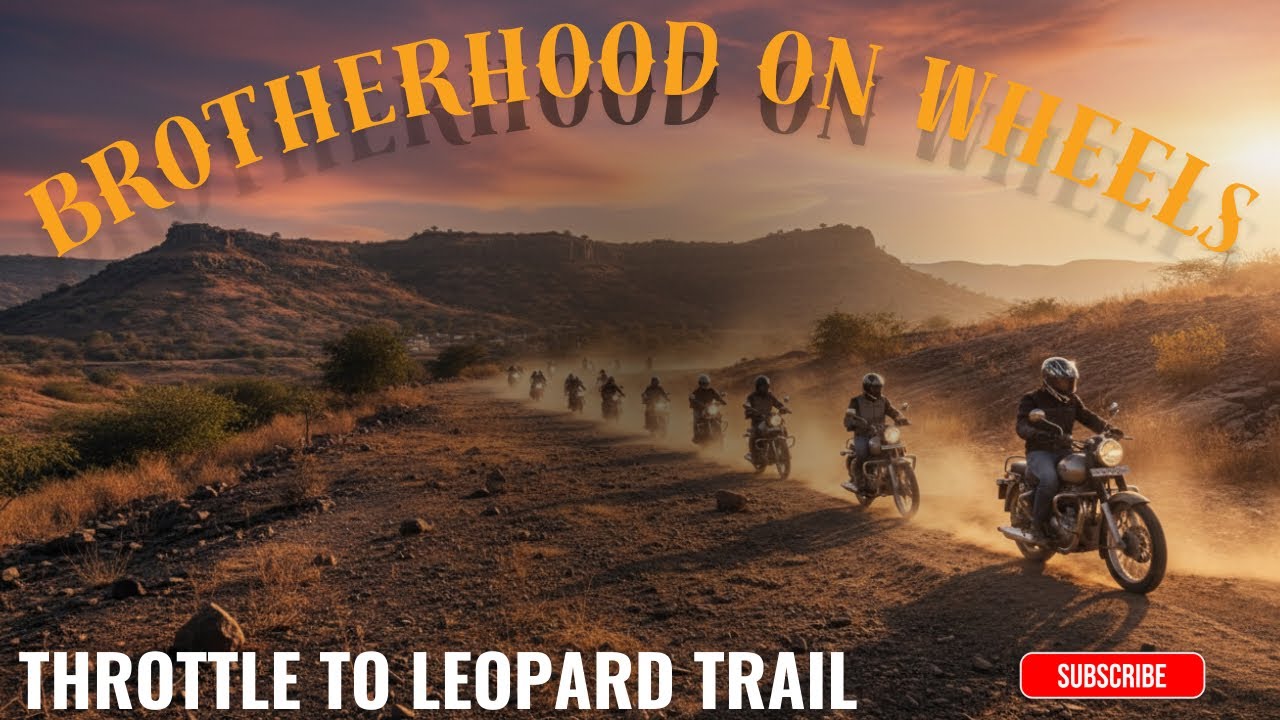 100+ Bikes. One Brotherhood| Sunday Ride to Leopard Trail 🏍️🔥 Ducks & Dogs Café | Royal Enfield Ride