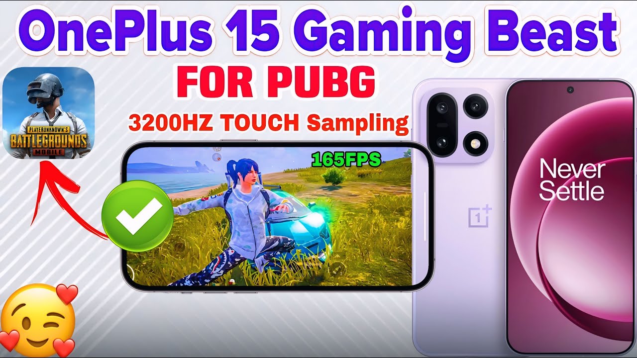 Finally Oneplus 15 is here 🥵🔥 | Oneplus 15 Pubg test 2026 | Oneplus 15 Pubg graphics | 120fps.