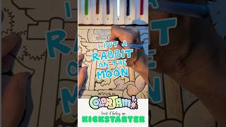 A rabbit on the moon BROKE my strategy in this #coloringgame