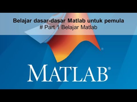 Belajar dasar-dasar Matlab