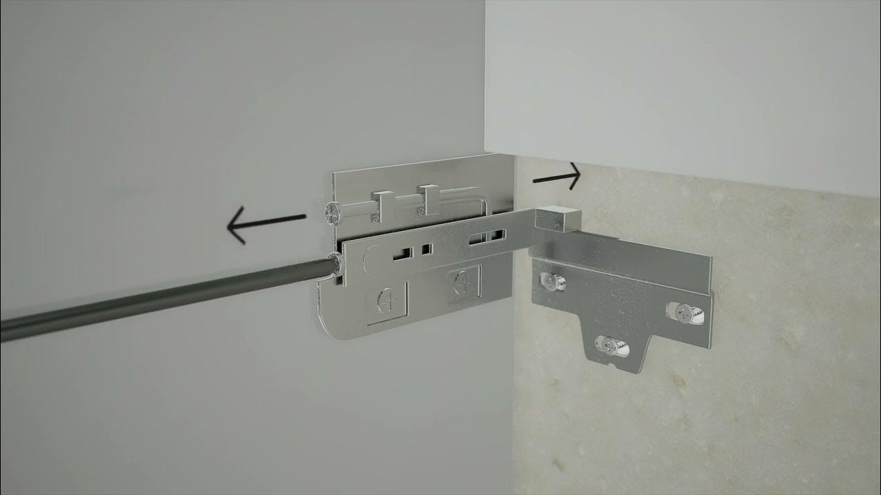 Cómo instalar un mueble de baño suspendido - How to install wall hung  bathroom vanity 