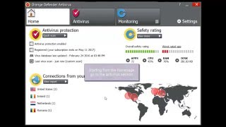 Orange Defender Antivirus - How to Use screenshot 1