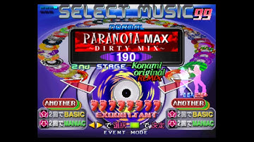 [DDR 3rdMIX PLUS(AC)(JP),2ndMIX mode][Unison(R) ANOTHER][28of36]PARANOiA MAX～DIRTY MIX～