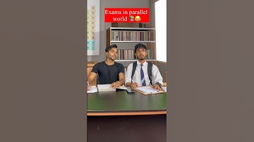 EXAMS IN PARALLEL WORLD📚🤣||FUNNY VIDEO😂||CHIMKANDI||#shorts #short #funny #chimkandi #funnyvideo