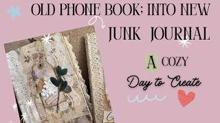 Turn An Old Phone Book into A New Junk Journal