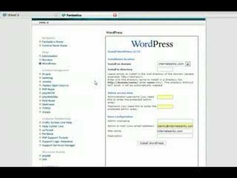 WordPress Basics - Video 1 Installation