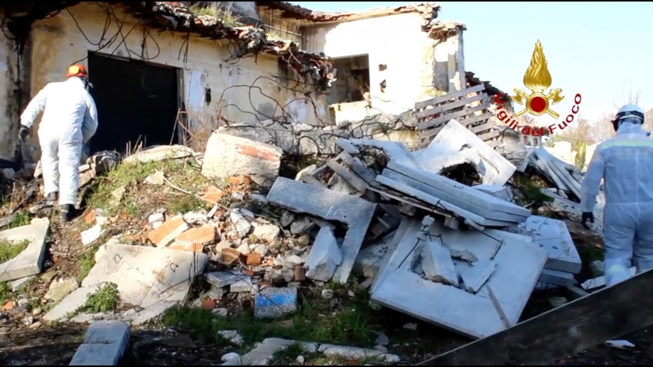 PISA - 21 NUOVI OPERATORI VIGILI DEL FUOCO USAR-M DEL VENETO E FRIULI VENEZIA GIULIA