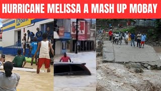Look how hurricane melissa do jamaica, mobay, st Mary Jesus christ this serious cotigory 5 it reach