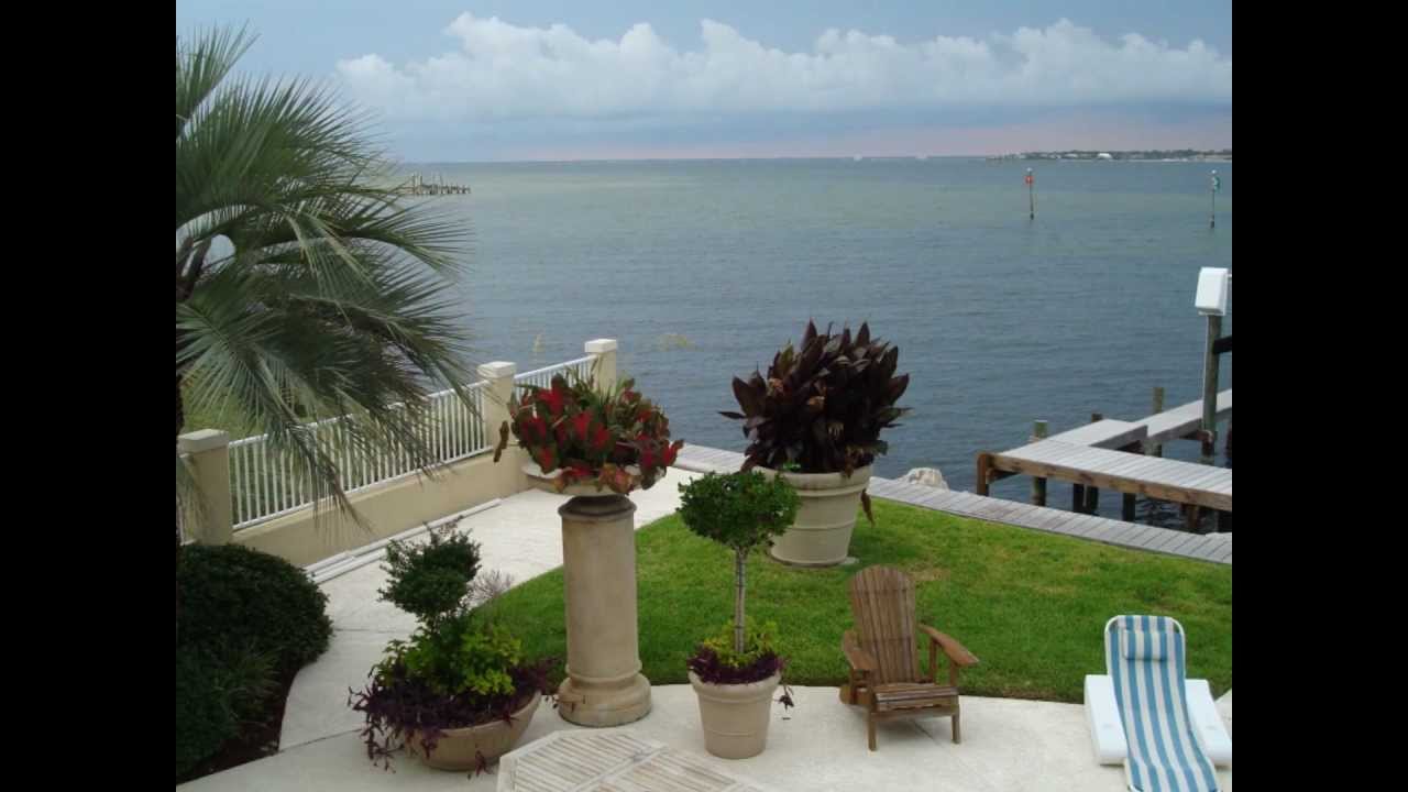 Luxury Waterfront Home Pensacola Beach YouTube