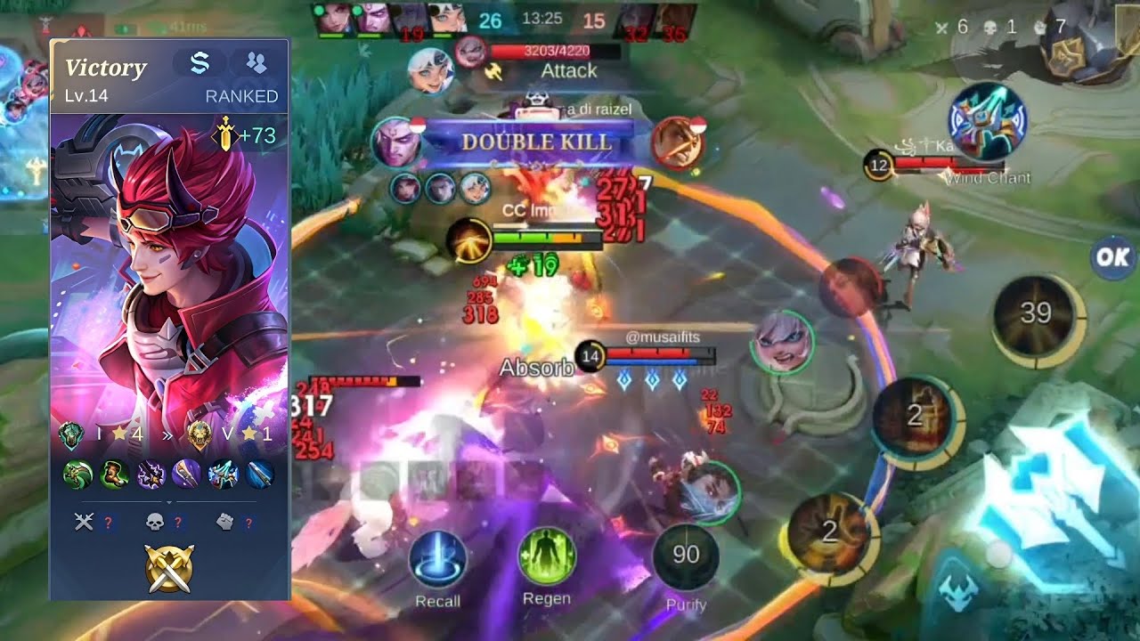 Epic I ⭐ 4 ⏩ Legend V ⭐ 1 | Claude Gameplay | MLBB