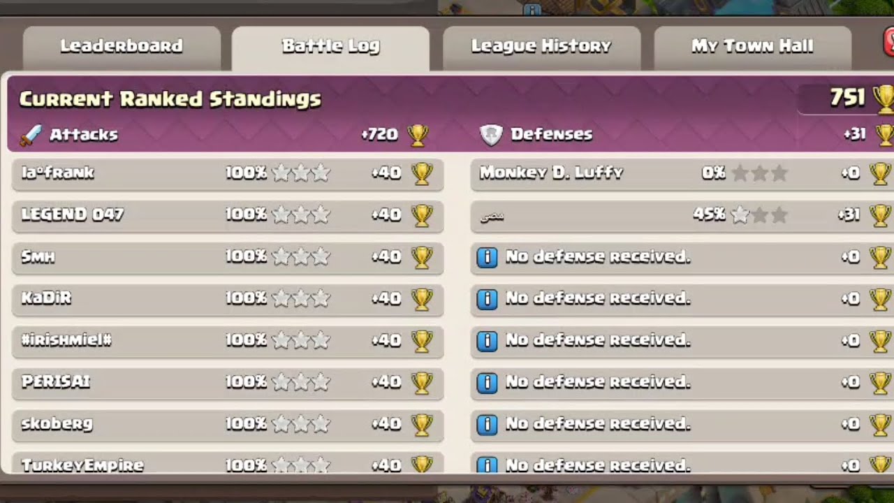 Ranked Battle Clash of clans best army, all attacks 3 star #1 || Clash ...