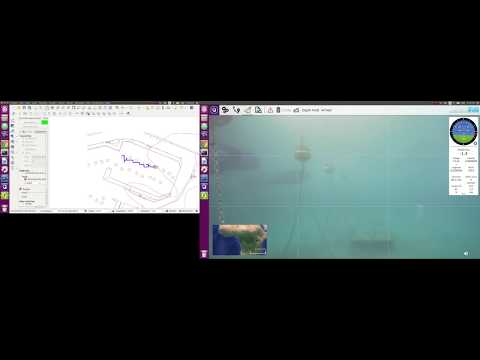 Bluerov2, Waterlinked & QGis