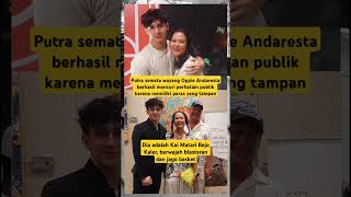putra Oppie Andaresta yang curi perhatian publik #beritaviral #keluargaartis #kaimataribejo