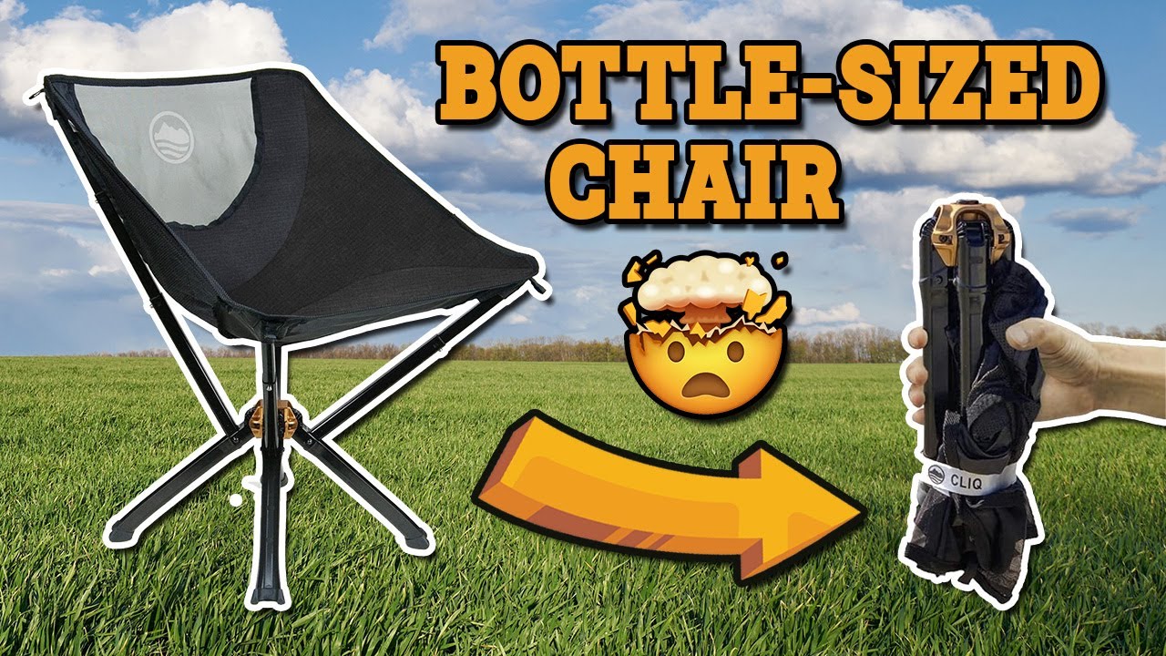 CLIQ CHAIR GO CHAIR　ゴーチェア　折りたたみ式 Folding & Packable Camping Chair | CLIQ Camp Chairs