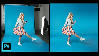 How to Extend & Fix Backdrop in Photoshop