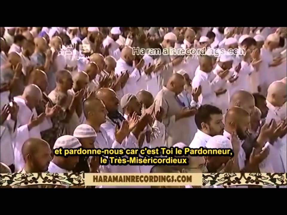 Dou'a pour les musulmans opprimés - Sheikh Sudais - Masjid Al Haram (vostfr)