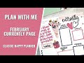 PLAN WITH ME | FEBRUARY CURRENTLY PAGE