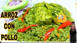 Así se prepara el Mejor Arroz Verde con Pollo 🍺 FÁCIL y RICO 😋 /Cocina peruana 🇵🇪 2024 by Recetas Ingeniosas a Cocinar !  400 views 1 month ago 5 minutes, 2 seconds