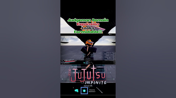 Judgeman Domain Expansion In Jujutsu Infinite Looks Formidable!!!