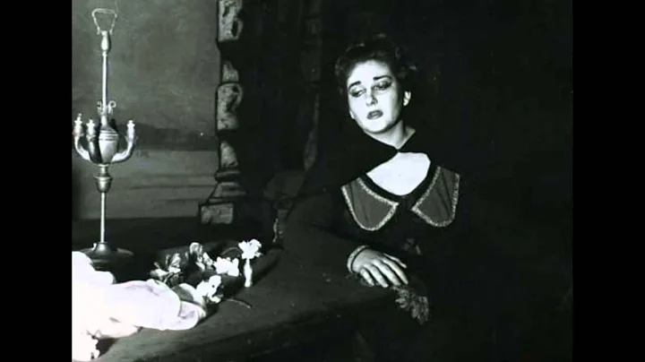 Maria Callas - Suicido! - La Gioconda 1952 Studio with Sound Externalisation GREAT SOUND!